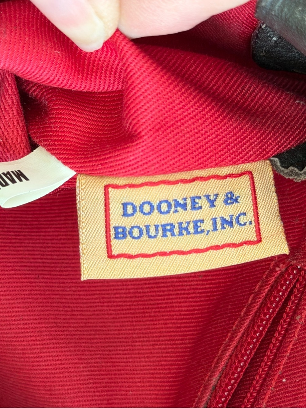 Dooney & Bourke Vintage Tartan Plaid Baguette Shoulder Bag Y2K - Picture 4 of 12